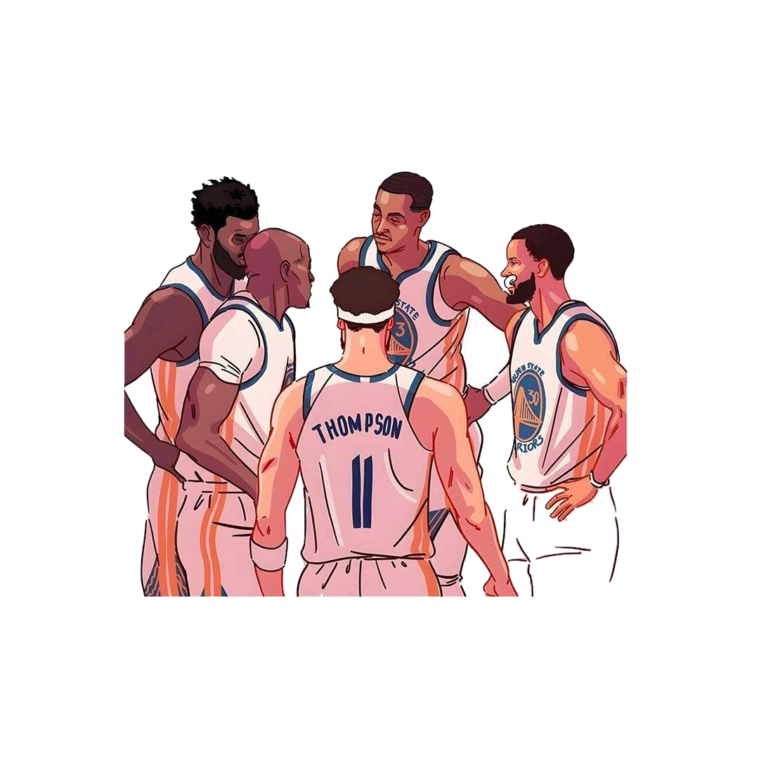 Golden State Warriors Team Sticker